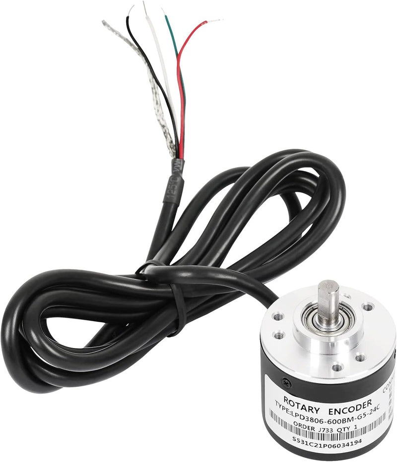 WISAMIC 600p/r Inkrementaler Drehgeber Incremental Rotary Encoder Dc5-24v weit Eingangsspannungsbere