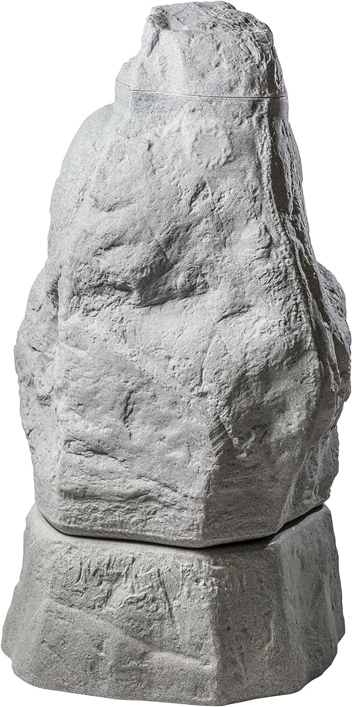 GreenLife Unterstand Regenspeicher, granitgrau, 77 x 77 x 30 cm, G0001616, granitgrau