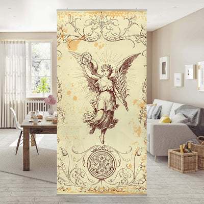 Bilderwelten Raumteiler Grunge Angel 250x120cm inkl. transparenter Halterung 250x120cm incl. transpa