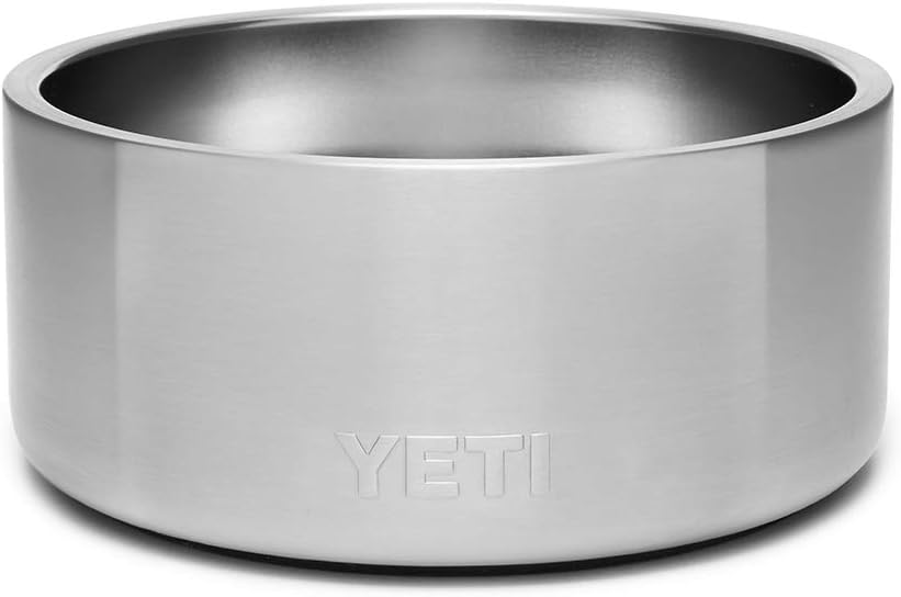 YETI Boomer 4 Hundenapf aus Edelstahl, rutschfest, fasst 907.2 g, Edelstahl