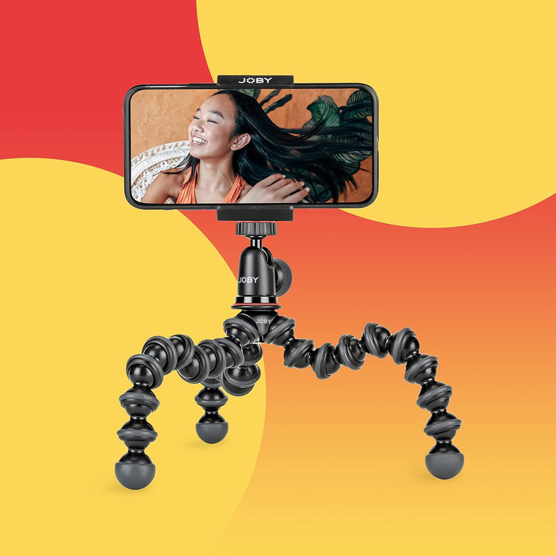 JOBY GorillaPod 1K GripTight Mount PRO Kit. Kompaktes, flexibles Stativ 1K und Kugelkopf 1K mit verr