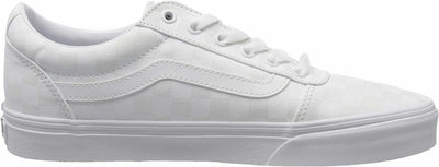 Vans Damen Ward Sneaker Ward Trainers 40 EU Checkerboard White White, Ward Trainers 40 EU Checkerboa