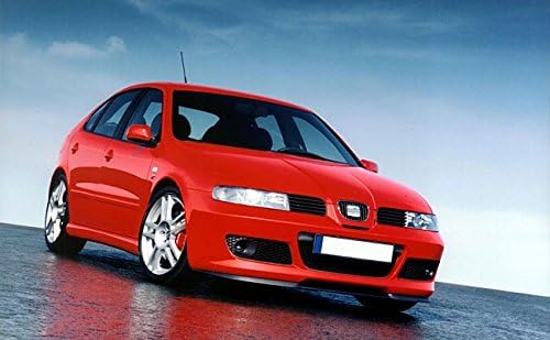 Cup Front Spoiler Lippe Schürze Ansatz ABS Lackierbar Schwarz