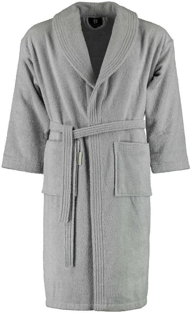 Rhomtuft Bademäntel unisex Schalkragen Sir & Lady taupe - 58 M M taupe - 58, M taupe - 58