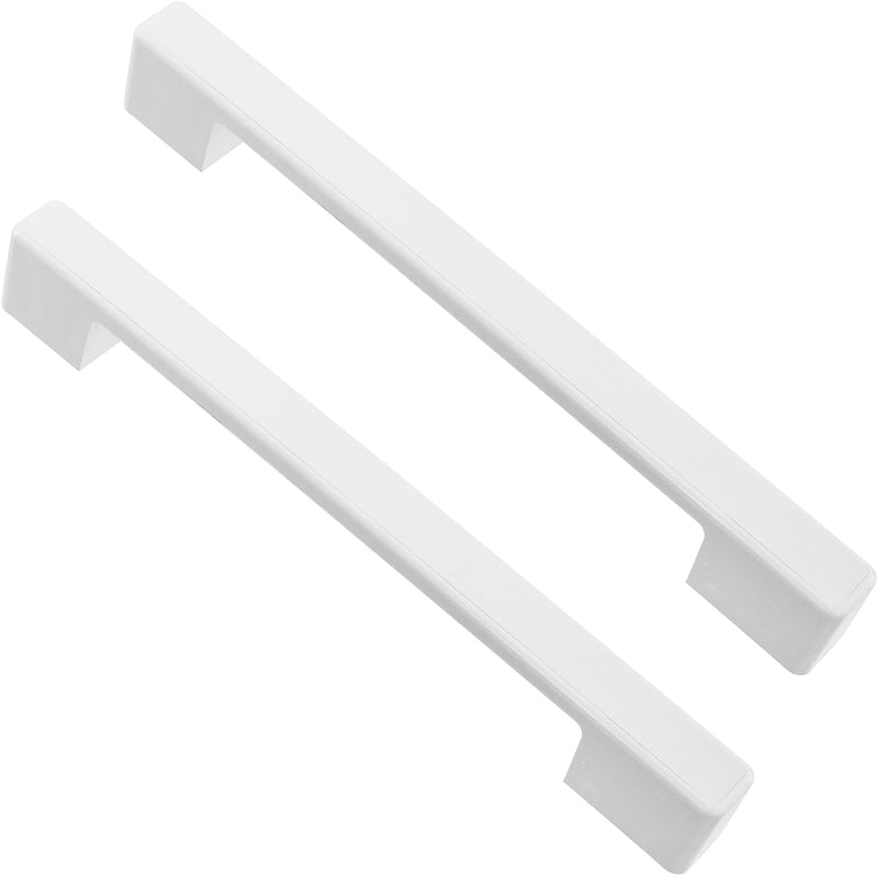 Spares2go Universal Gefrierschrank Kühlschrank Türgriffe (verstellbar, 320 mm, weiss, 2 Stück)