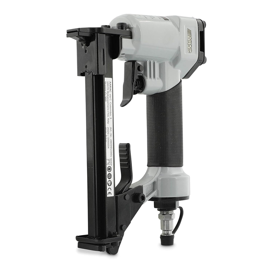ABAC Druckluft Hefter G-302 - Kunststoffkoffer mit Zubehör (Sechskantschlüssel 3 und 4 mm + Plastikf