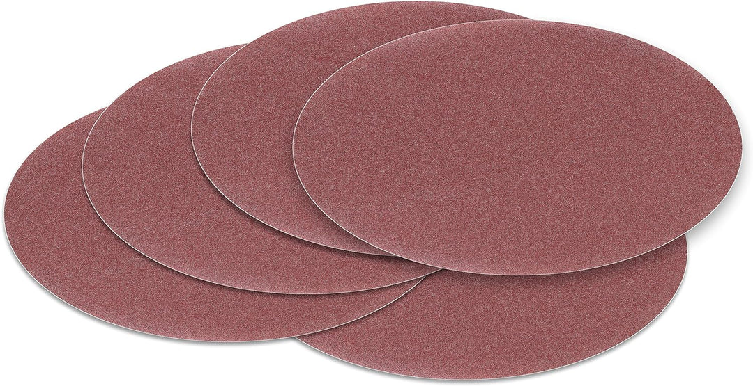 48 Stück Klett-Schleifscheiben red Ø 150 mm Körnung je 8 x 1200/800/400/320/240/100 für Exzenter-Sch