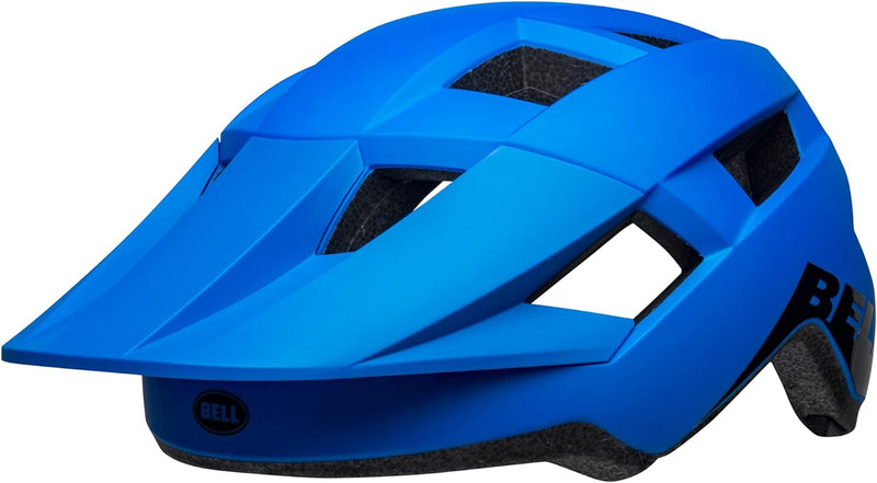 Bell Spark Fahrradhelme, Matte/Goss Blue/Black 21, Einheitsgrösse