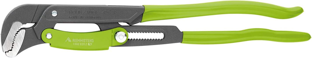 Rennsteig Rohrzange S-Maul 2“ (Zange mit Schnellverstellung, Öffnungsweite 0-70 mm, Länge 560 mm, Ei