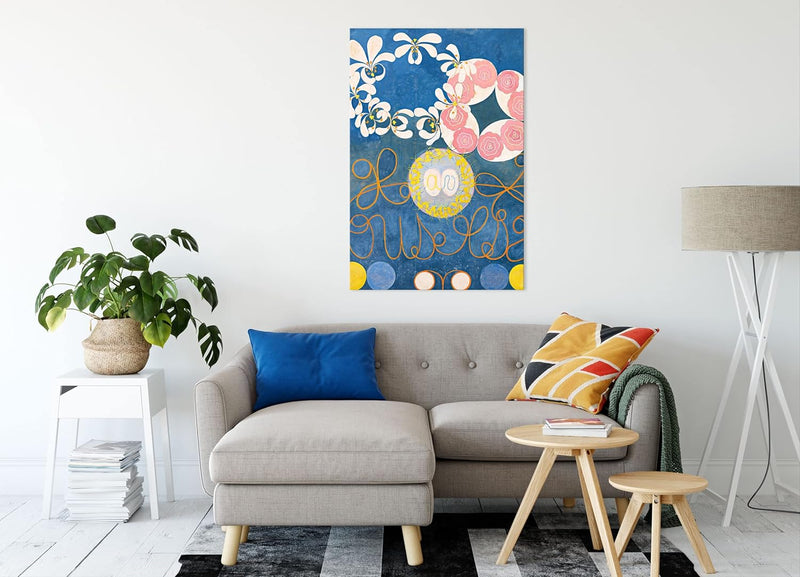 Generisch Hilma af Klint - The Ten Largest als Leinwandbild / Grösse: 120x80 cm / Wandbild / Kunstdr