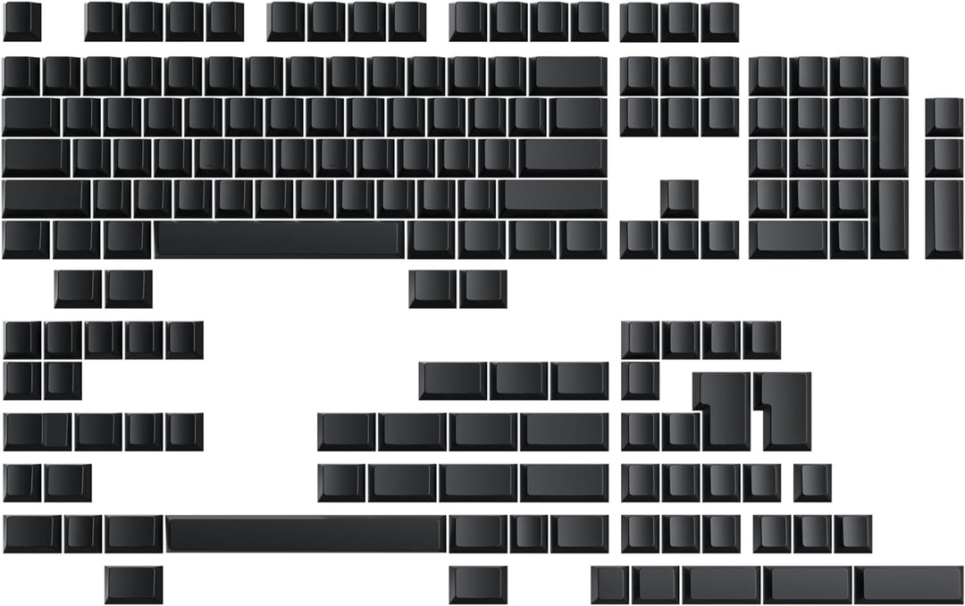 Ranked POM Jelly Hochwertiges Durchscheinendes Tastenkappen-Set | 1,45 mm Dickes PBT | Cherry-Profil
