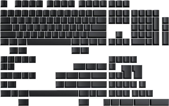 Ranked POM Jelly Hochwertiges Durchscheinendes Tastenkappen-Set | 1,45 mm Dickes PBT | Cherry-Profil