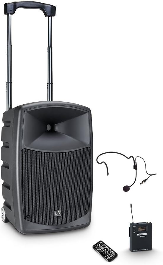 LD Systems roadbuddy 10 HS 120 W schwarz Inkl. Headset Mikrofon, Inkl. Headset Mikrofon