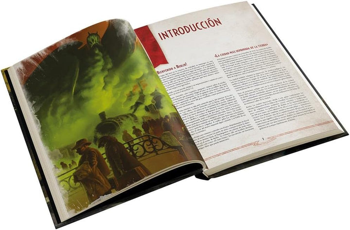 Edge Entertainment La Lrumada de Cthulhu JDR - Berlin: die bepravierte Stadt - Rollenspiel in Spanie