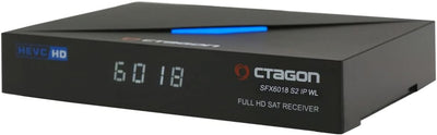 Octagon SFX6018 S2+IP WL 1x DVB-S2 HD H.265 HEVC, E2 Linux Smart Receiver, Satelliten Receiver, Aufn