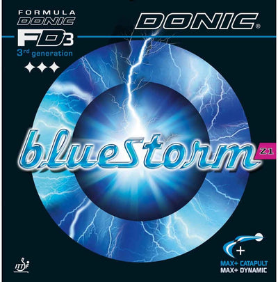 DONIC Belag Bluestorm Z1, blau, 1,9 mm