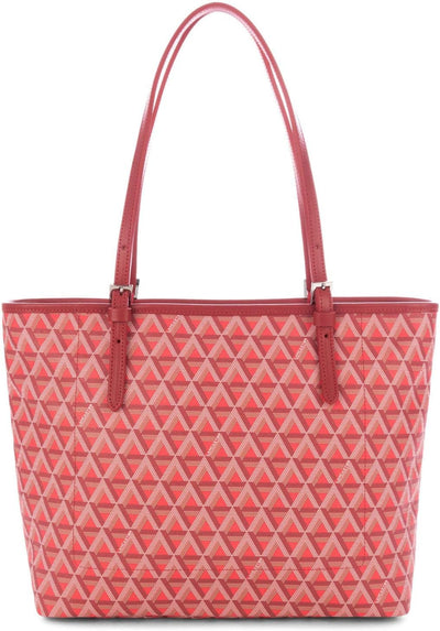 Lancaster Tasche Ikon Tote Bag 418-03-ROUGE Damen Ledertasche Handtasche Shopper Schultertasche Rot