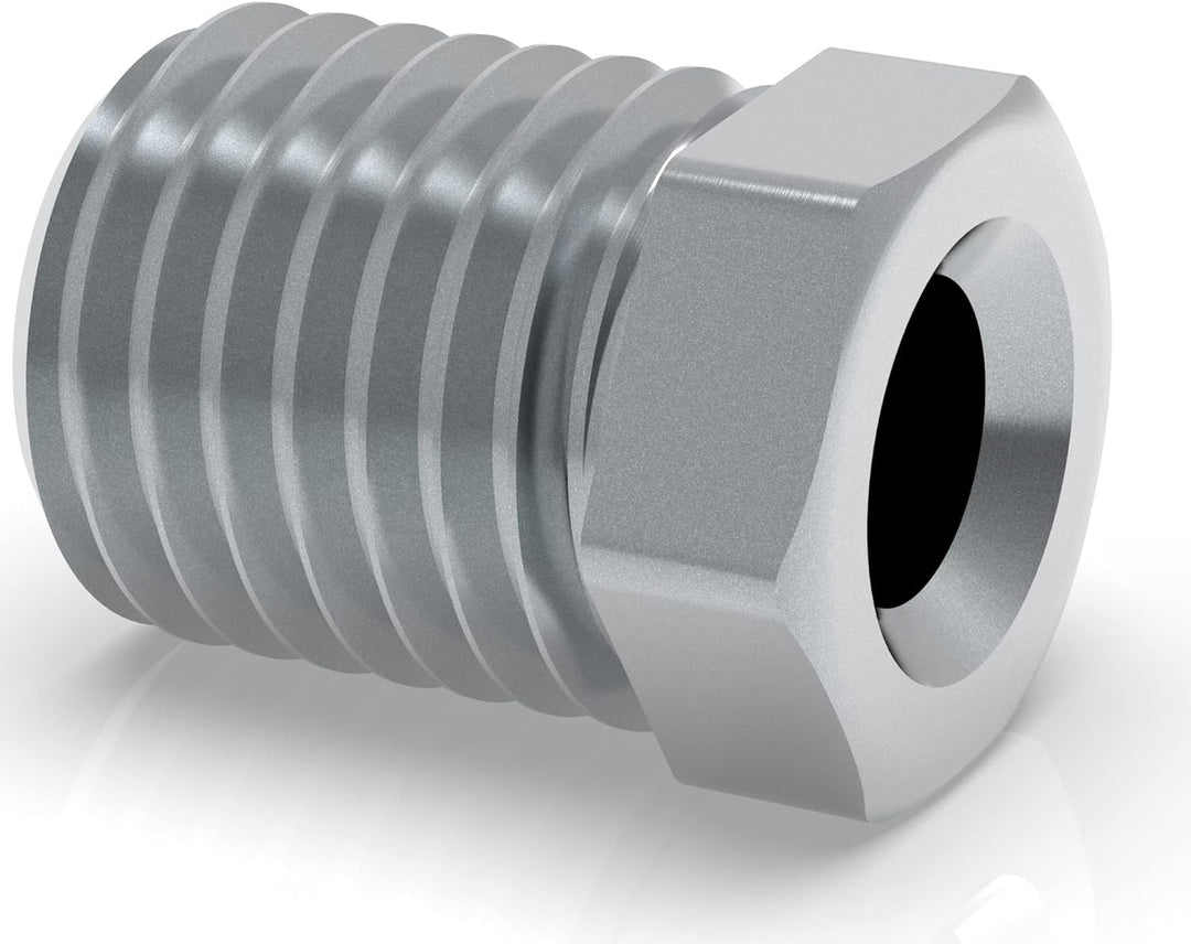 100x Verschraubung M10 x 1,25 für Bremsleitung 4,75 mm Bördel E Typ M Profi Verbinder DIN/ISO 1651 k