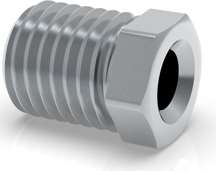 100x Verschraubung M10 x 1,25 für Bremsleitung 4,75 mm Bördel E Typ M Profi Verbinder DIN/ISO 1651 k