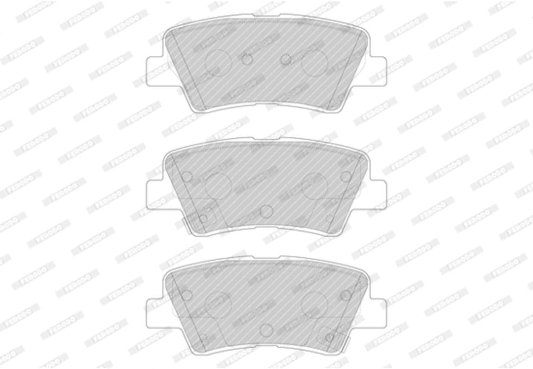 FERODO FDB4833 Bremsbeläge