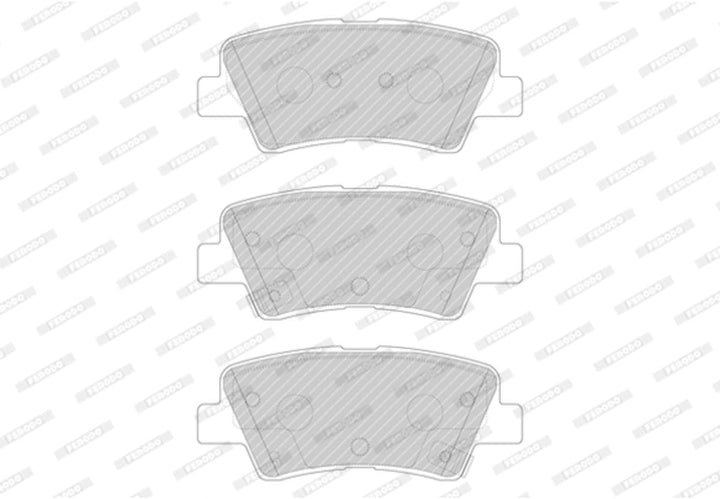 FERODO FDB4833 Bremsbeläge