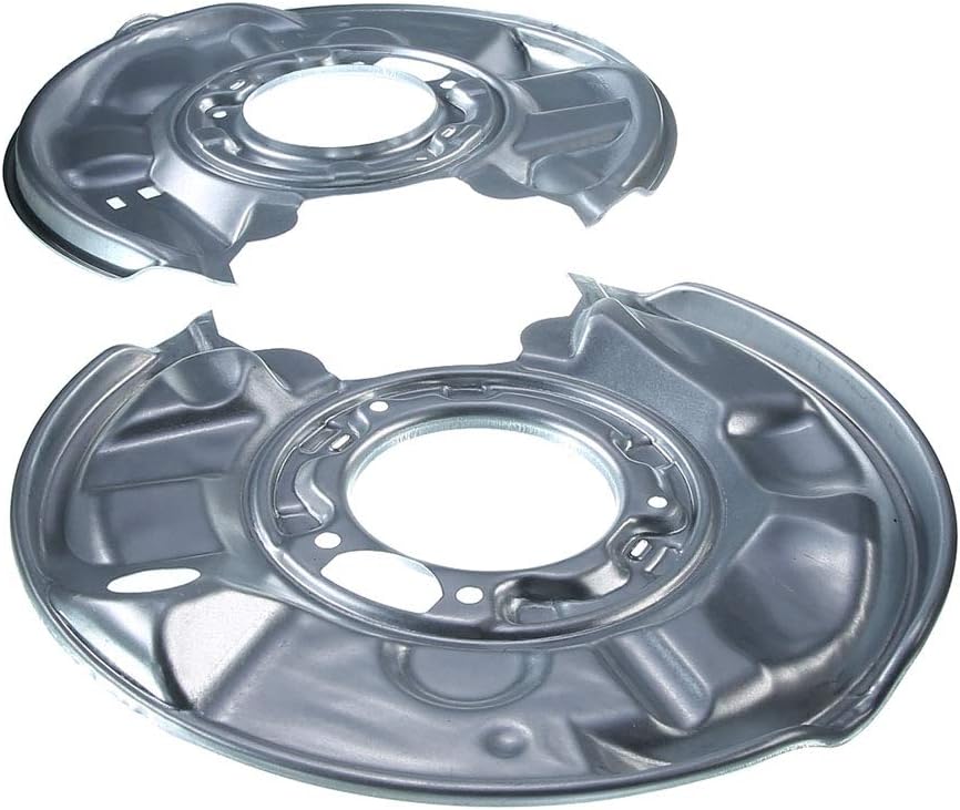 Frankberg 2x Ankerblech Bremsscheibe Hinten Kompatibel mit C-Klasse W203 S203 CLC-Klasse CL203 CLK C