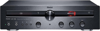 Magnat MR 750, Stereo Hybrid-Receiver mit Transistor- und Röhrentechnik (schwarz)