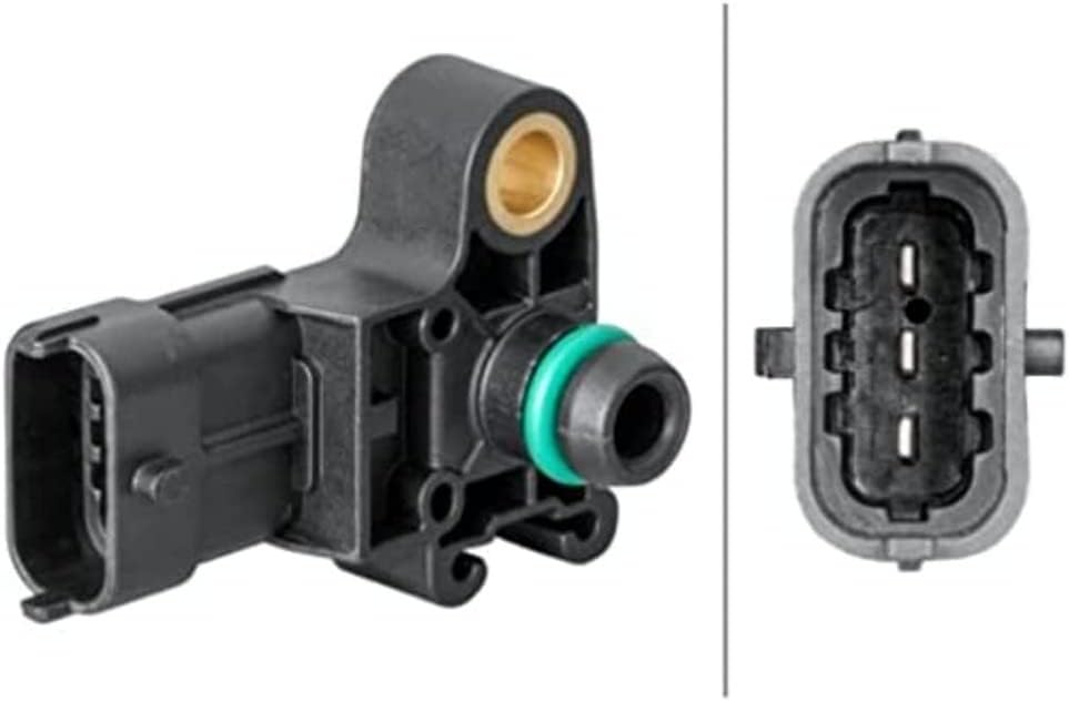 HELLA 6PP 358 152-051 Sensor, Ladedruck - 3-polig - geschraubt