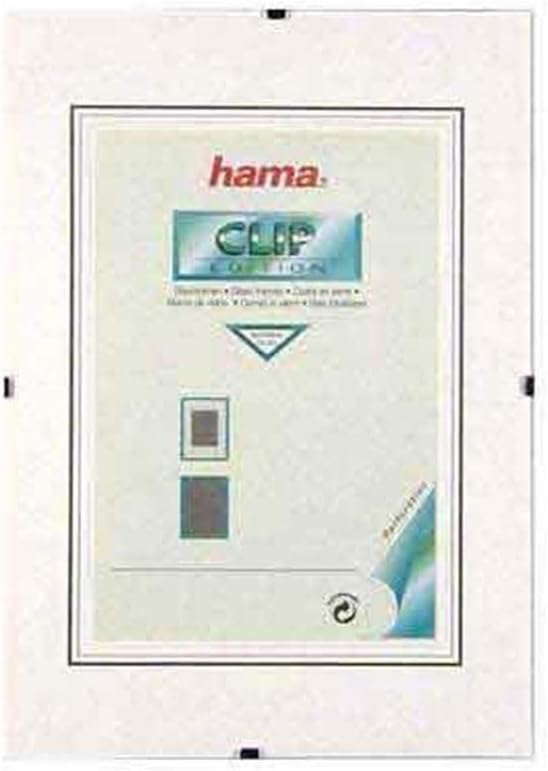 hama Rahmenloser Bildhalter "Clip-Fix", 60 x 80 cm, Normal/63046 60x80
