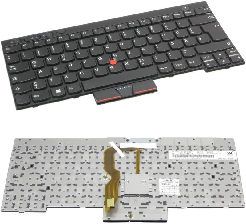 Original QWERTZ Tastatur Deutsch mit Trackpoint für IBM Lenovo Thinkpad L430 L530 T430 T430i T430s T