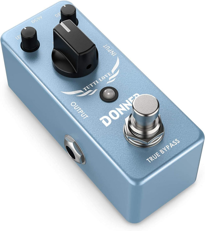 Donner Chorus Pedal, Tutti Love Analoges Chorus Gitarrenpedal für E-Gitarre und Bass True Bypass, ch