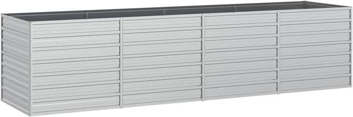 Yolola Hochbeet Metall 320 x 80 x 77 cm Grosses Hochbeet aus Metall Hochbeete für Garten, Schneckens