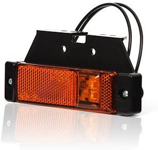 LED-MARTIN® 6er Sparset SU5 Umrissleuchte - inkl. Halter - gelb/orange - zugelassen für den Strassen