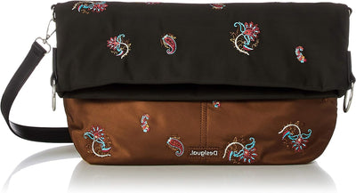 Desigual Bindi Pekin Shoulder Bag Caqui