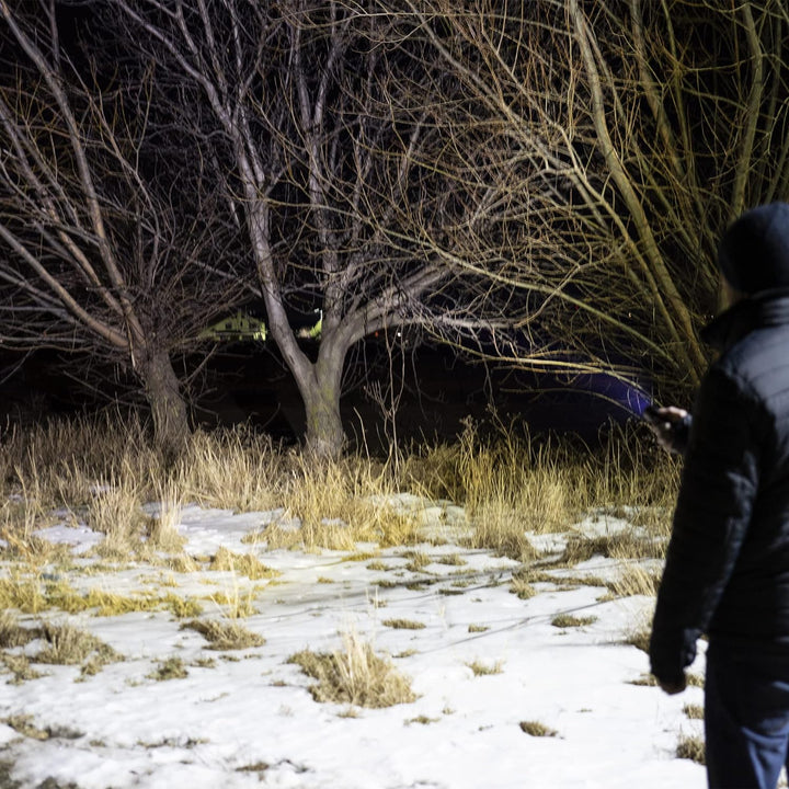 Einstellbarer Fokus LED Taschenlampe PNI Adventure F10 Aluminium 500 lm, Zoombare LED Blitz