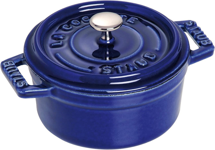 Staub 1004282 40510-262-0 Mini Cocotte, rund mit Deckel 10 cm, 0,25 L, induktionsgeeignet, mit matts