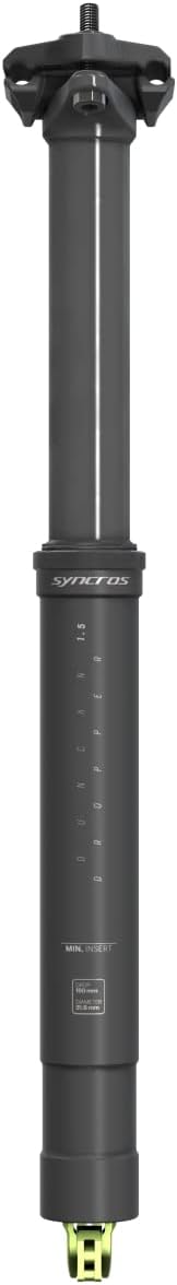 Syncros Duncan Dropper 1.5 MTB Fahrrad Sattelstütze absenkbar 31.6mm / 125mm schwarz