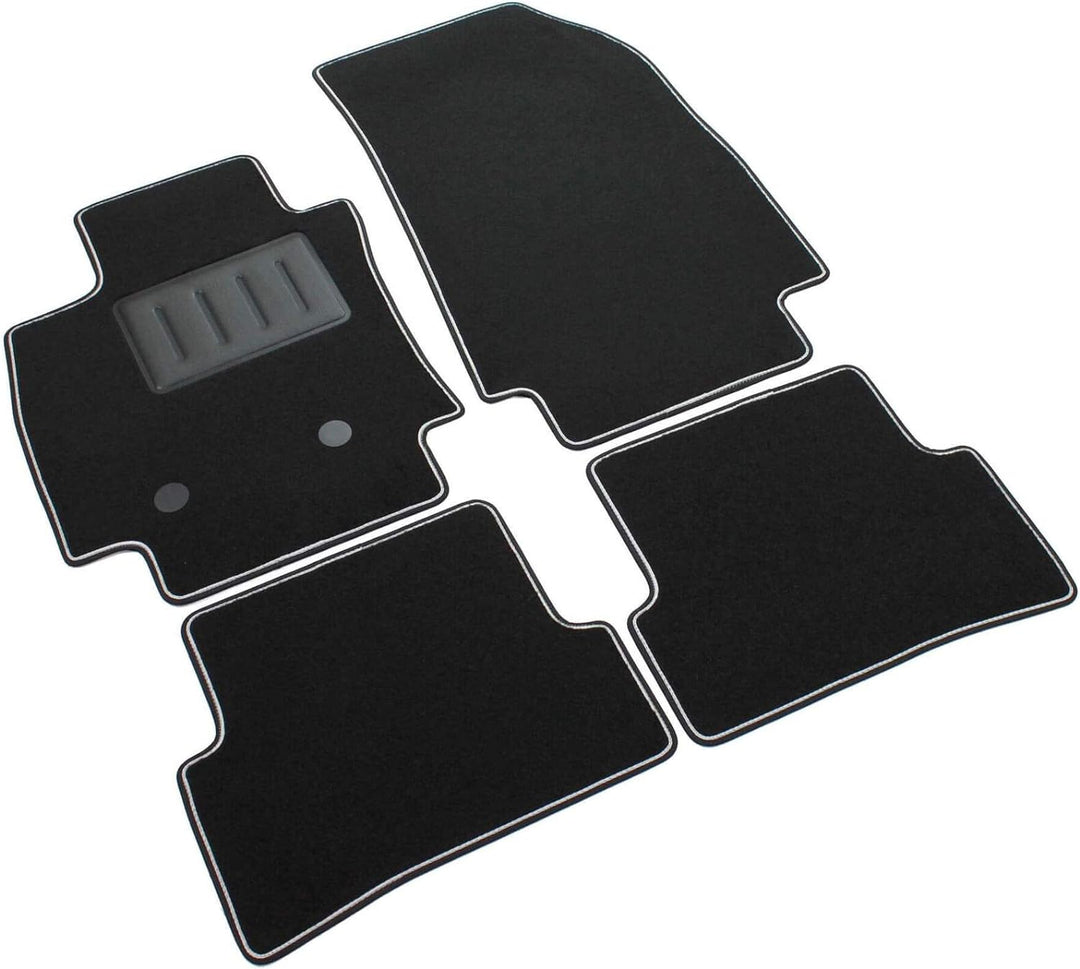 SPRINT03701 Massgeschneiderte Automatten aus schwarzem Anti-Rutsch-Teppich