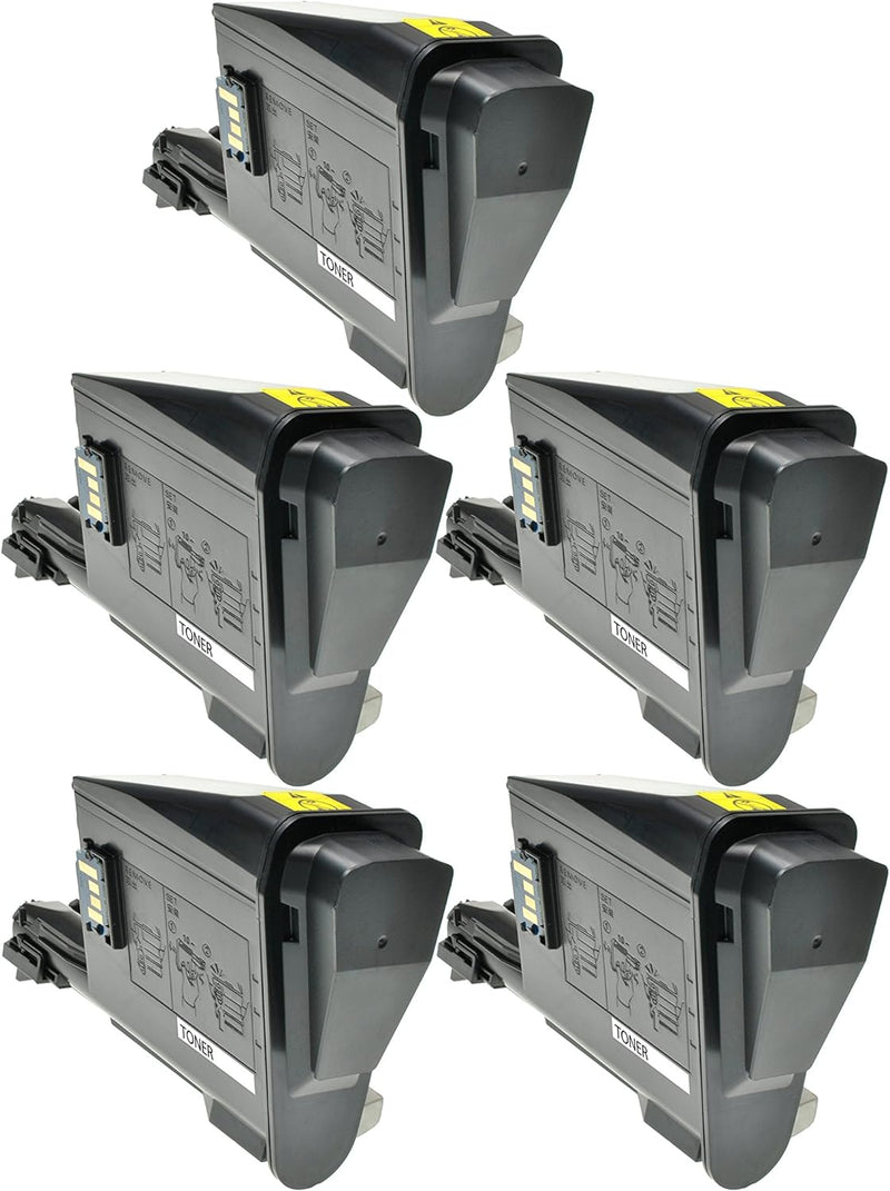 5 Toner kompatibel für Kyocera TK-1125 FS-1061DN 1325 MFP - 1T02M70NL0 - Schwarz je 2100 Seiten (05)