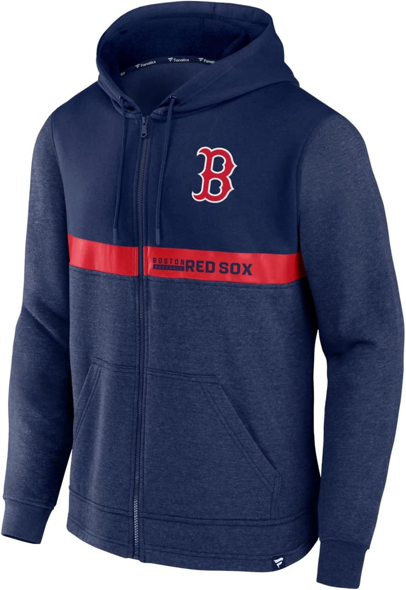 Fanatics Boston Red Sox Iconic Fleece Full Zip Hoody M, M