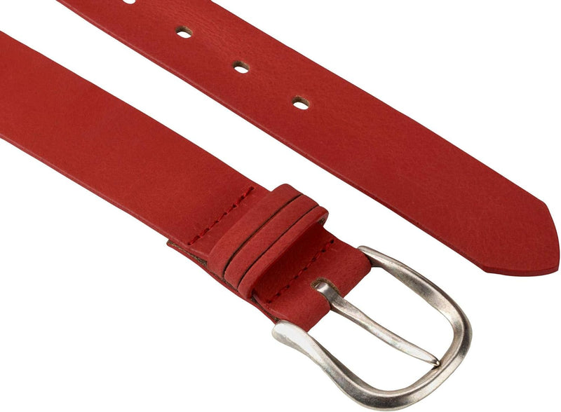 Tamaris Leather Belt W80 Red