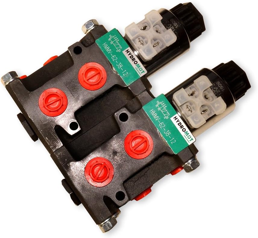 Joma-Tech Magnetventil Umschalt-/Wegeventil, 8/3, 3/8", 12 Volt, 45 Liter/min