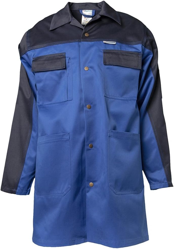 Grösse 90 Herren Planam Tristep Berufsmantel kornblau marine Modell 1241