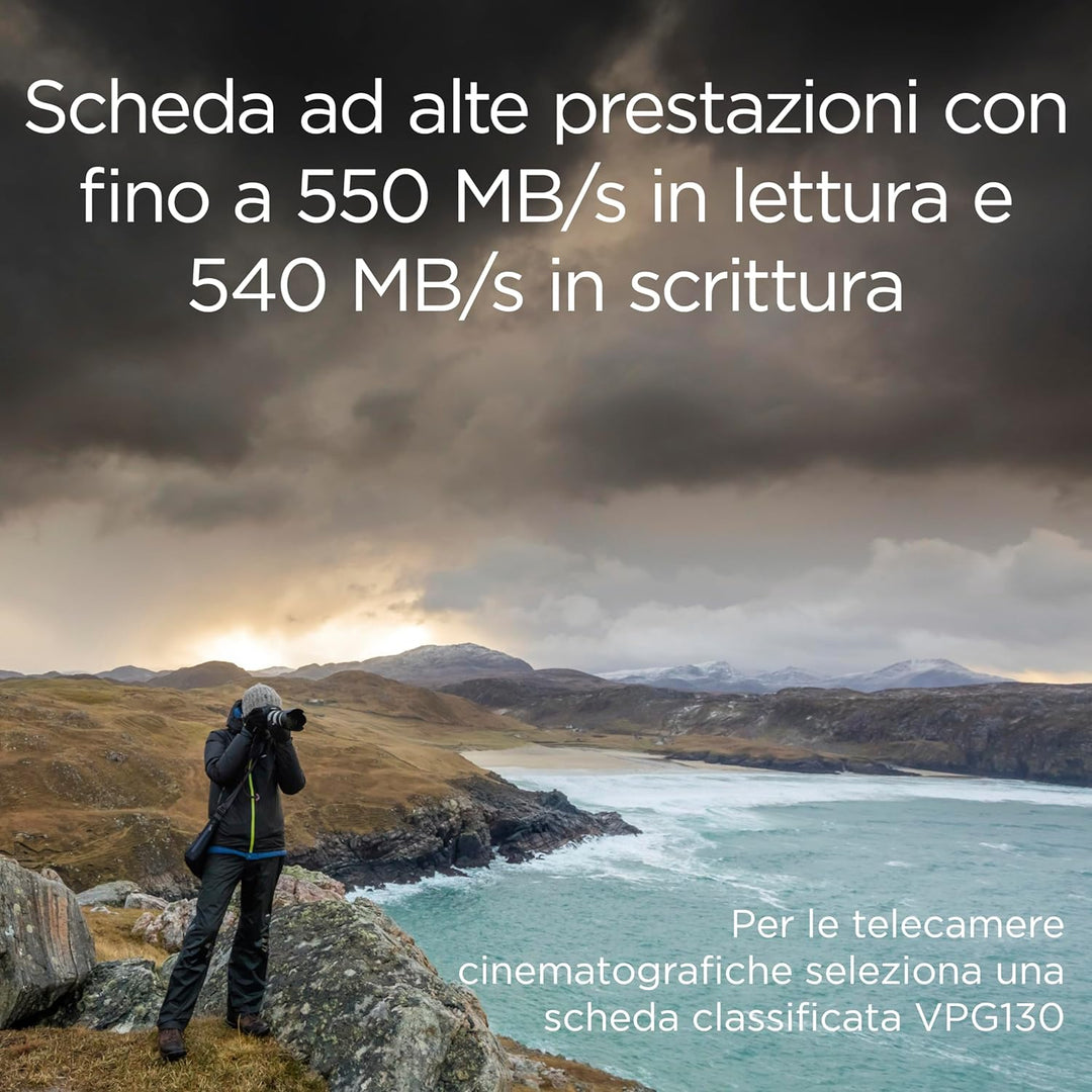 Integral 512GB CFast Card 2.0 High Performance mit Einer Lesegeschwindigkeit von bis zu 550MB/s und