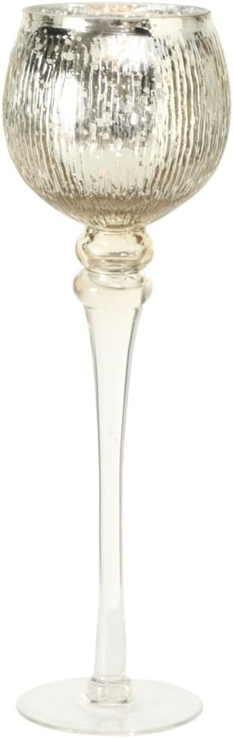 Boltze Windlicht Set Manou 3-teilig (gold, Deko-Gläser für Kerzen / Weihnachtsdekoration, Kerzenstän
