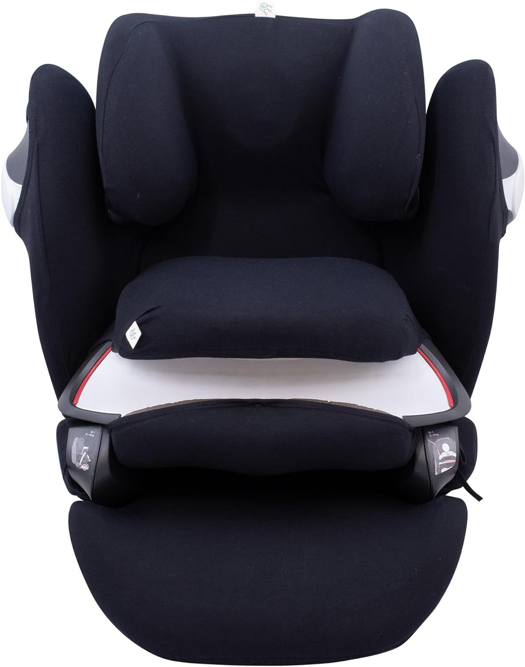 JYOKO Kids Bezug für Autositz kompatibel mit Cybex Pallas M (Black Series), Black Series