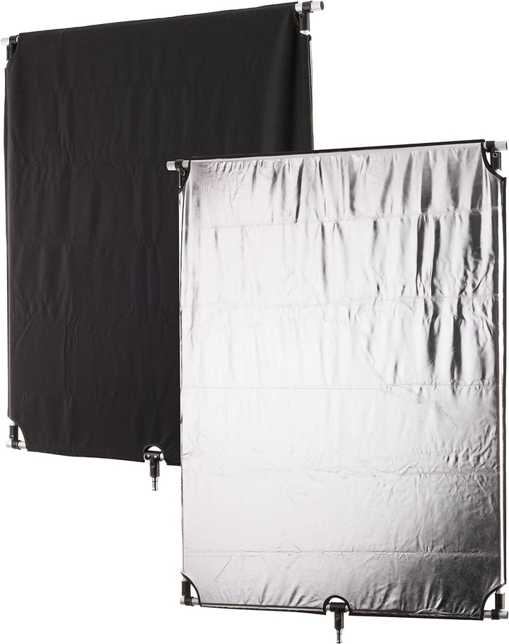 Bresser F002108 BR-FP8 5in1 Reflektorpanel 80x100cm Schwarz/Weiss/Silber/Gold