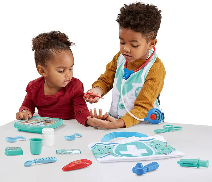 VTech - Elektronisches Lehrlings-Set, Doktorkoffer mit interaktiven Kinder-Tablets und Lernspielen,