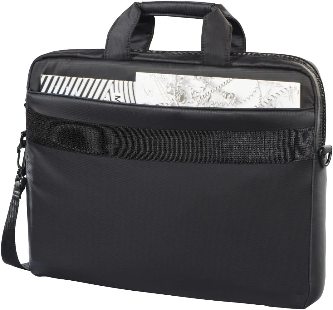 Hama Unisex Toronto Notebook Tasche (1er Pack) 15,6'' / 40 cm Schwarz, 15,6'' / 40 cm Schwarz