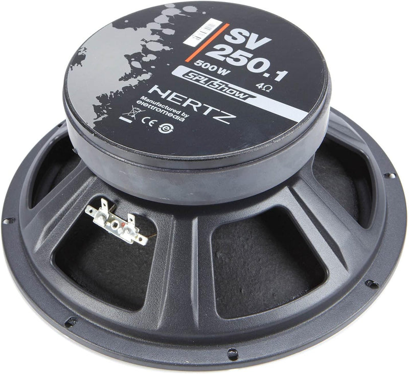 Hertz SV 250.1-25 cm Tief/Mitteltöner SPL MIDRANGE 250mm 4 Ohm, 500 Watt